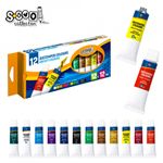 Tempera, 12 ml, 12 culori/set - S-COOL fotografia produsului