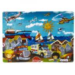 Puzzle lemn, 40 piese, Zi cu soare fotografia produsului