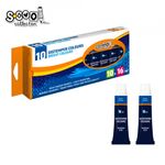 Tempera albastru inchis, 16 ml, 10 buc/set - S-COOL fotografia produsului