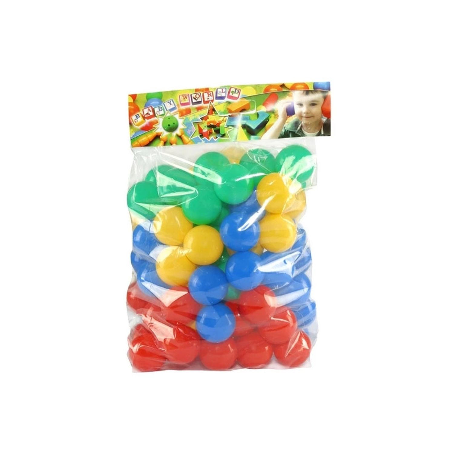 Mingiute plastic, 7 cm, 80 buc/set - Tupiko fotografia produsului