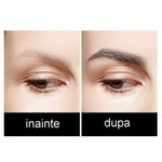 Stilou tatuaj pentru Sprancene cu Efect de Microblading Mengsiman, Rezistent la apa, Fine Sketch, 03 Maro fotografia produsului View 4 S