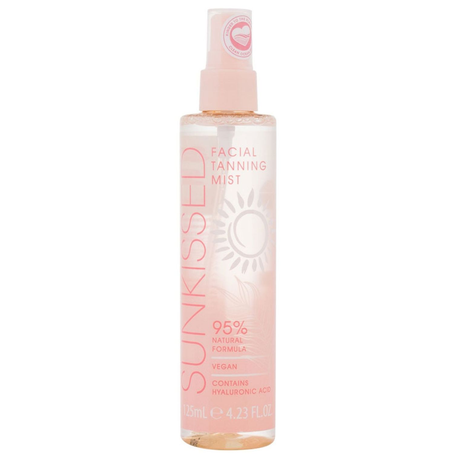 Spray Autobronzant Profesional pentru ten SUNKISSED cu Acid Hialuronic, 95% Ingrediente Naturale, Medium-Dark, 125 ml fotografia produsului
