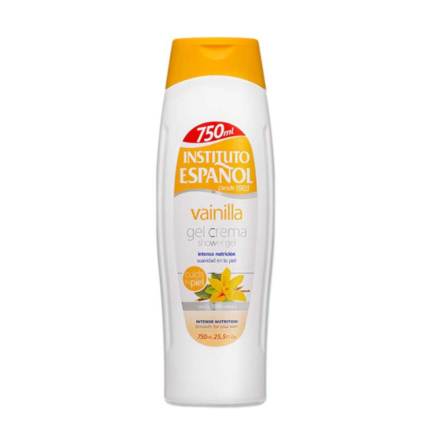 Gel de dus lapte de vanilie 1250 ml fotografia produsului