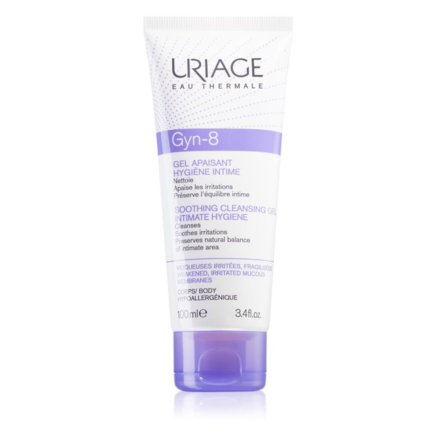 Gel intim Uriage Gyn-8 100ml fotografia produsului View 2 L