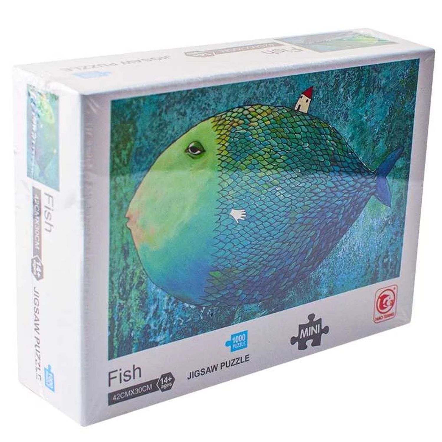 Puzzle carton mini, Peste, 1000 piese fotografia produsului