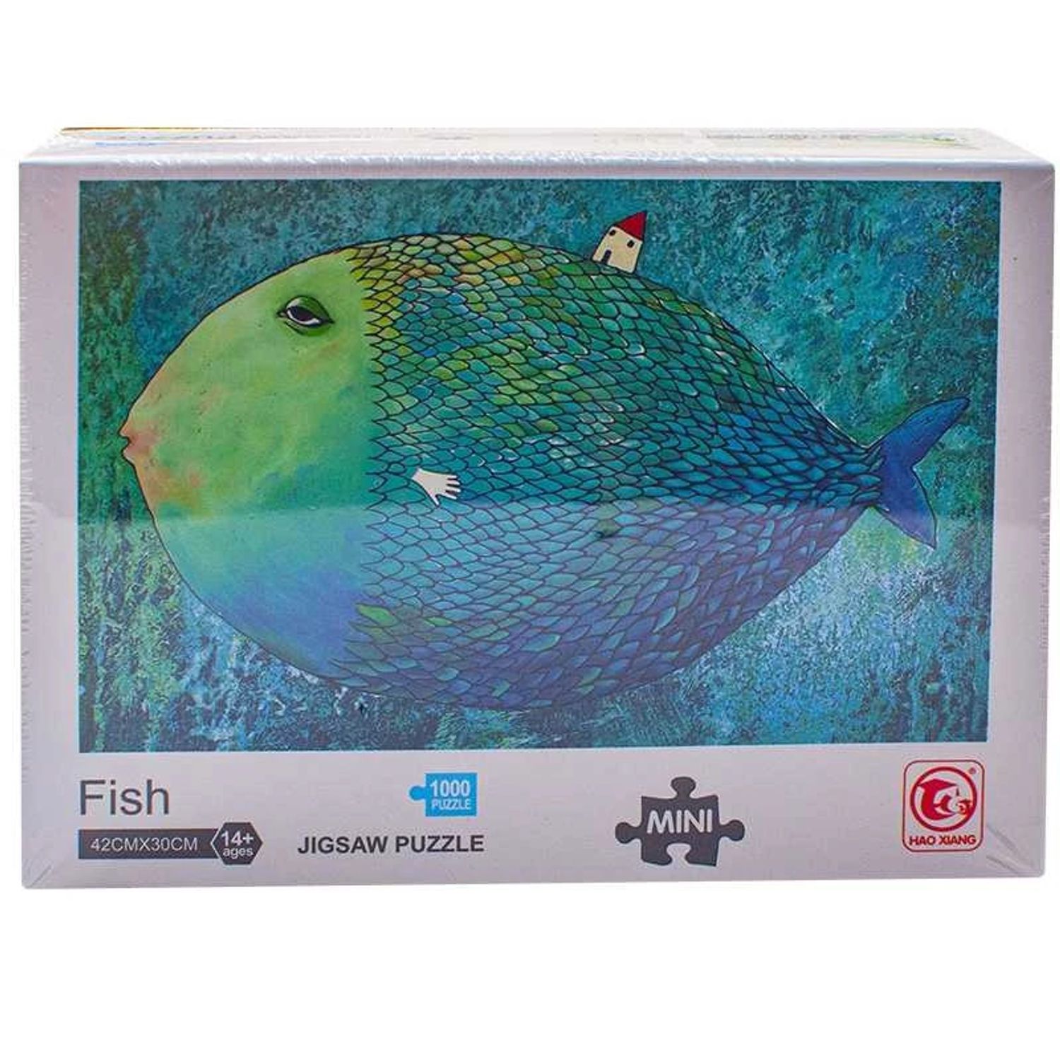 Puzzle carton mini, Peste, 1000 piese fotografia produsului View 2 L