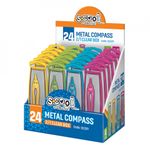 Compas neon + rezerva mina, 24 buc/display - S-COOL fotografia produsului