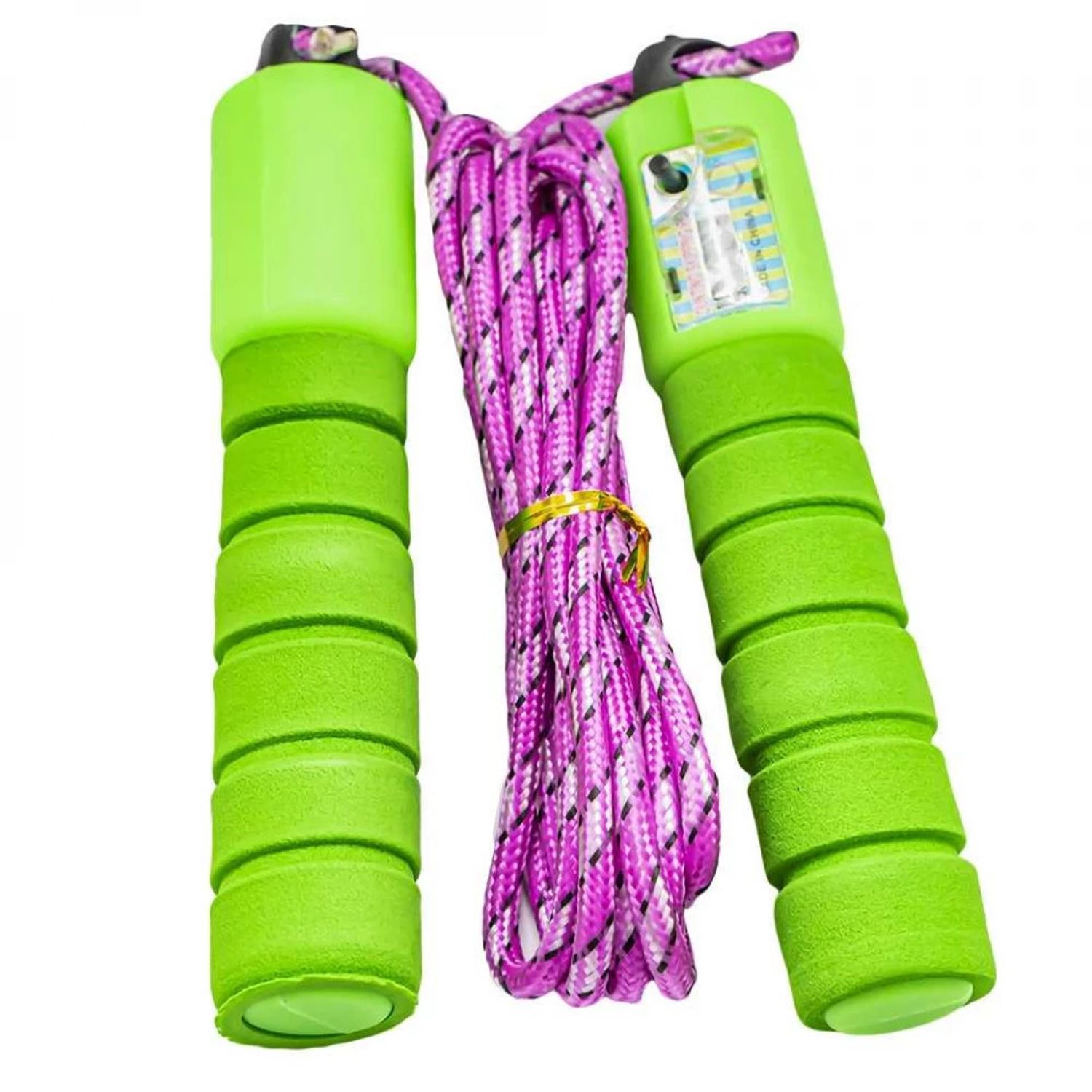 Coarda pentru sarit, maner plastic, cu contor fotografia produsului View 5 L