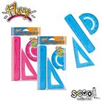 Trusa geometrie flexibila, 3 piese/set - S-COOL fotografia produsului View 2 S