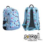 Ghiozdan compartiment laptop, BIRDS, 43x27x15cm - S-COOL fotografia produsului