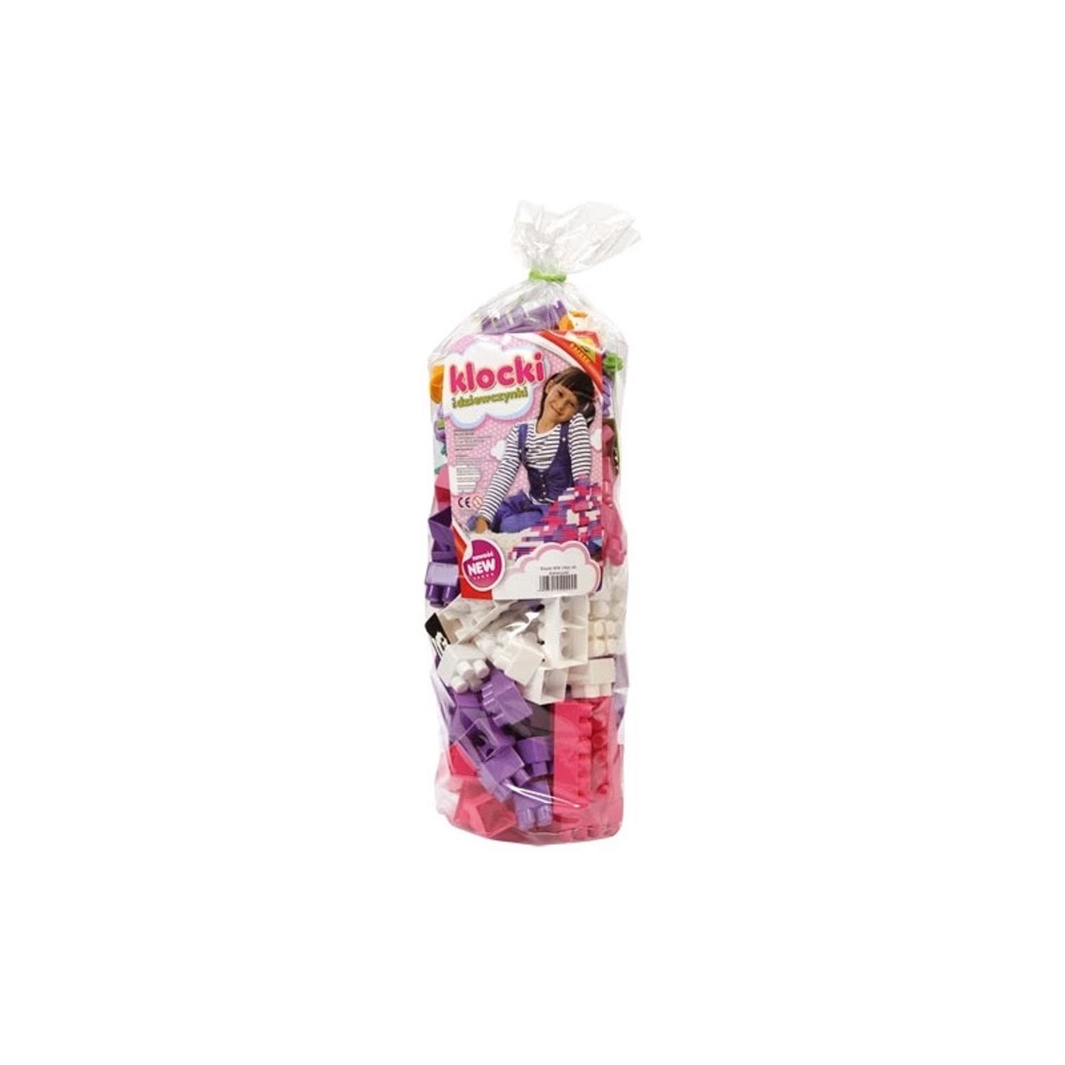 Cuburi constructii 140piese, 28 mm, pentru fetite - Tupiko fotografia produsului