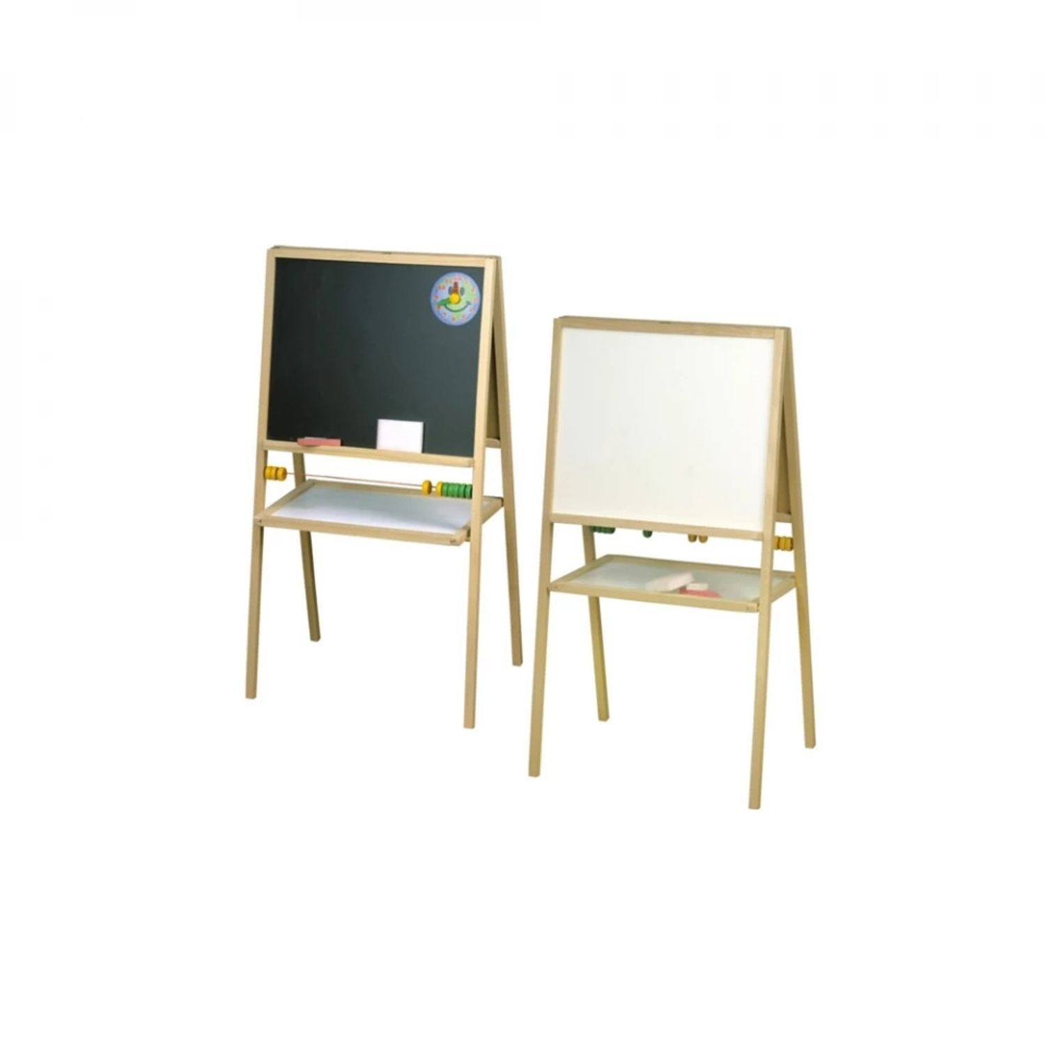Tablita de lemn+suport+6accesorii, alb-negru fotografia produsului