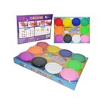 Plastilina modelaj, 10 culori, 60 g - NEBO fotografia produsului