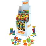 Galetuse nisip + accesorii, 36 buc/display, Polesie fotografia produsului