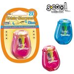 Ascutitoare cu container, dubla rasucire, 1 buc/blister - S-COOL fotografia produsului