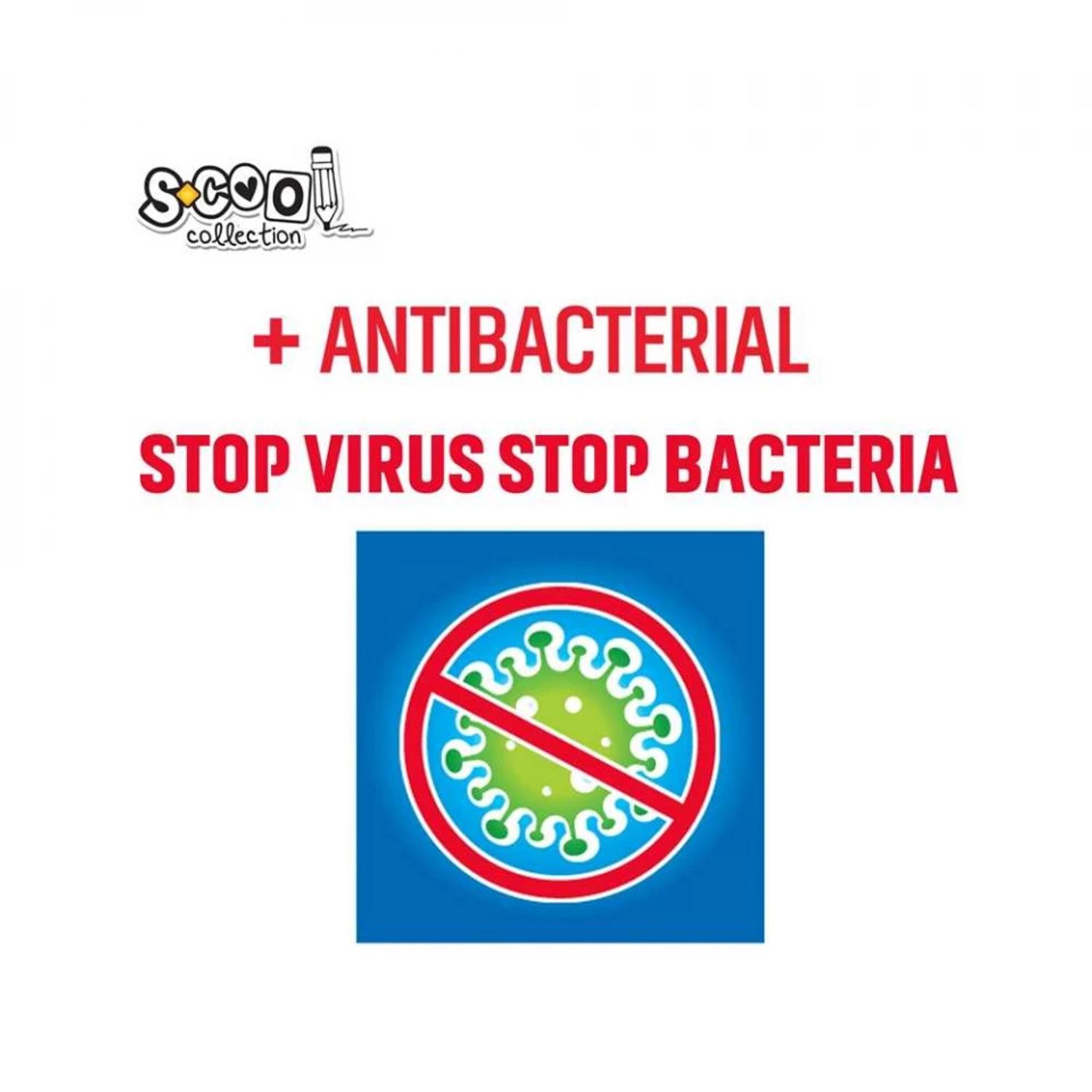 Creion grafit antibacterial, HB, tabla inmultirii - S-COOL fotografia produsului View 4 L