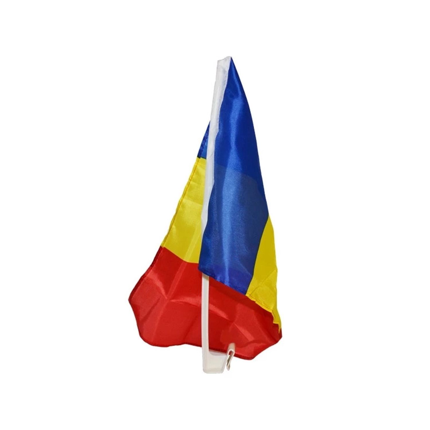 Steag auto, cu suport plastic, Romania, 30x45 cm fotografia produsului