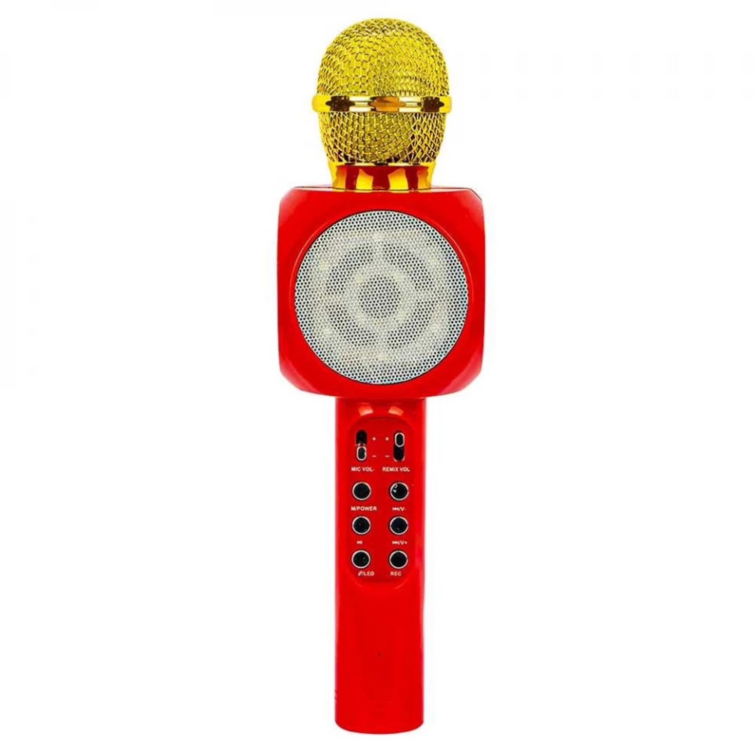 Microfon karaoke, bluetooth/joc de lumini fotografia produsului View 4 L