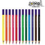 Creioane color, jumbo, 12 culori/set - S-COOL fotografia produsului View 2 S