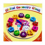 Puzzle educativ, din lemn, Ceas, XH1699 fotografia produsului