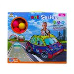 Cort de joaca + 50 mingi plastic, masina de pompieri fotografia produsului