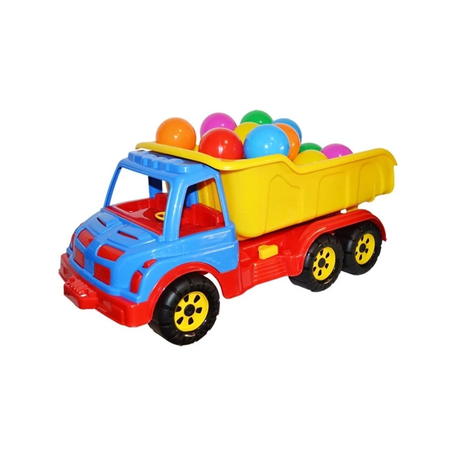 Camion plastic 60 cm + mingiute - ROBENTOYS fotografia produsului
