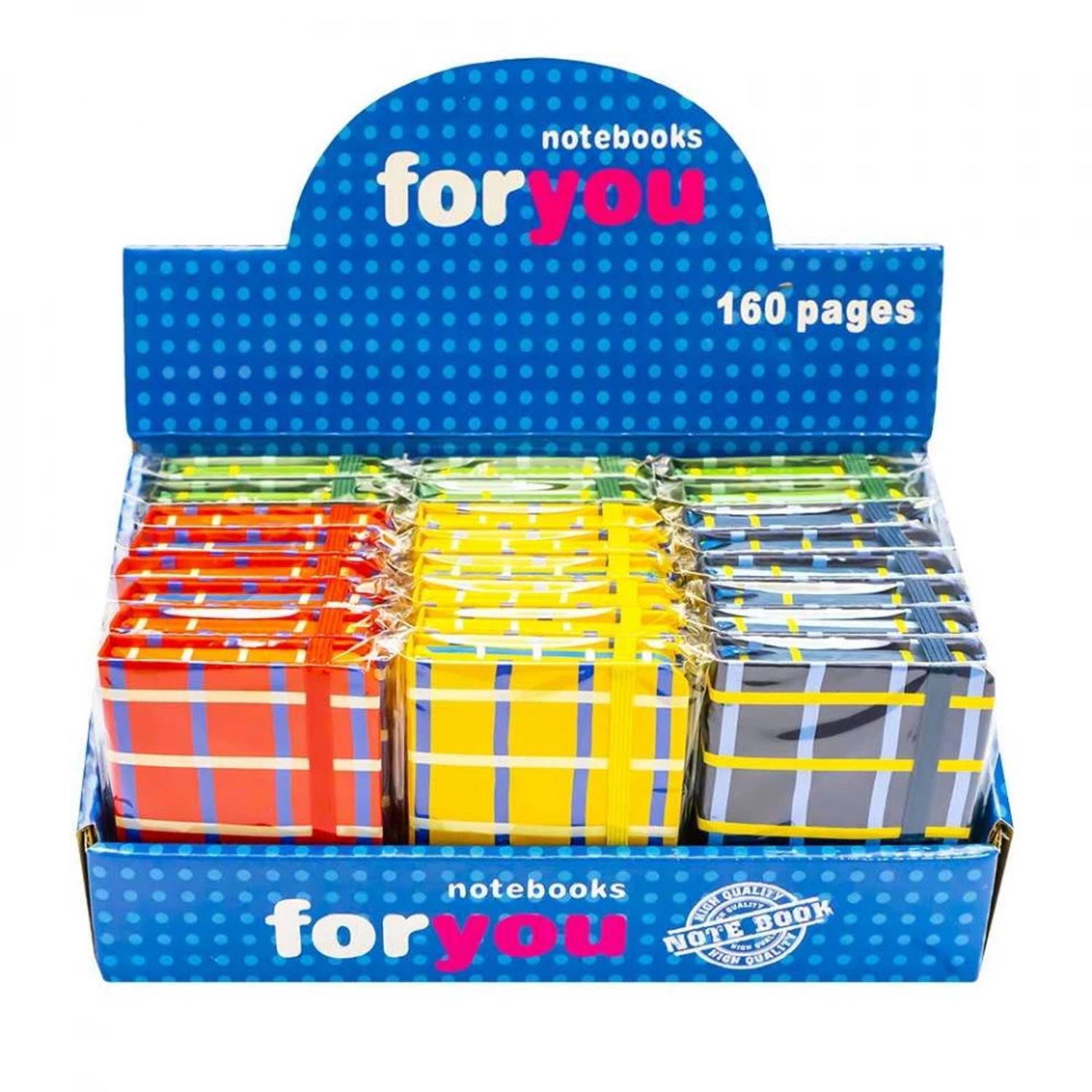 Notes A7 cu elastic, 80 file, Carouri fotografia produsului View 4 L