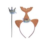 Set accesorii sirena: coronita, bagheta fotografia produsului