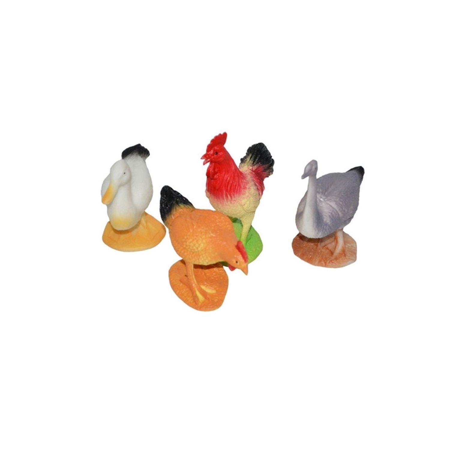 Figurine pasari domestice, 4 buc/ set fotografia produsului
