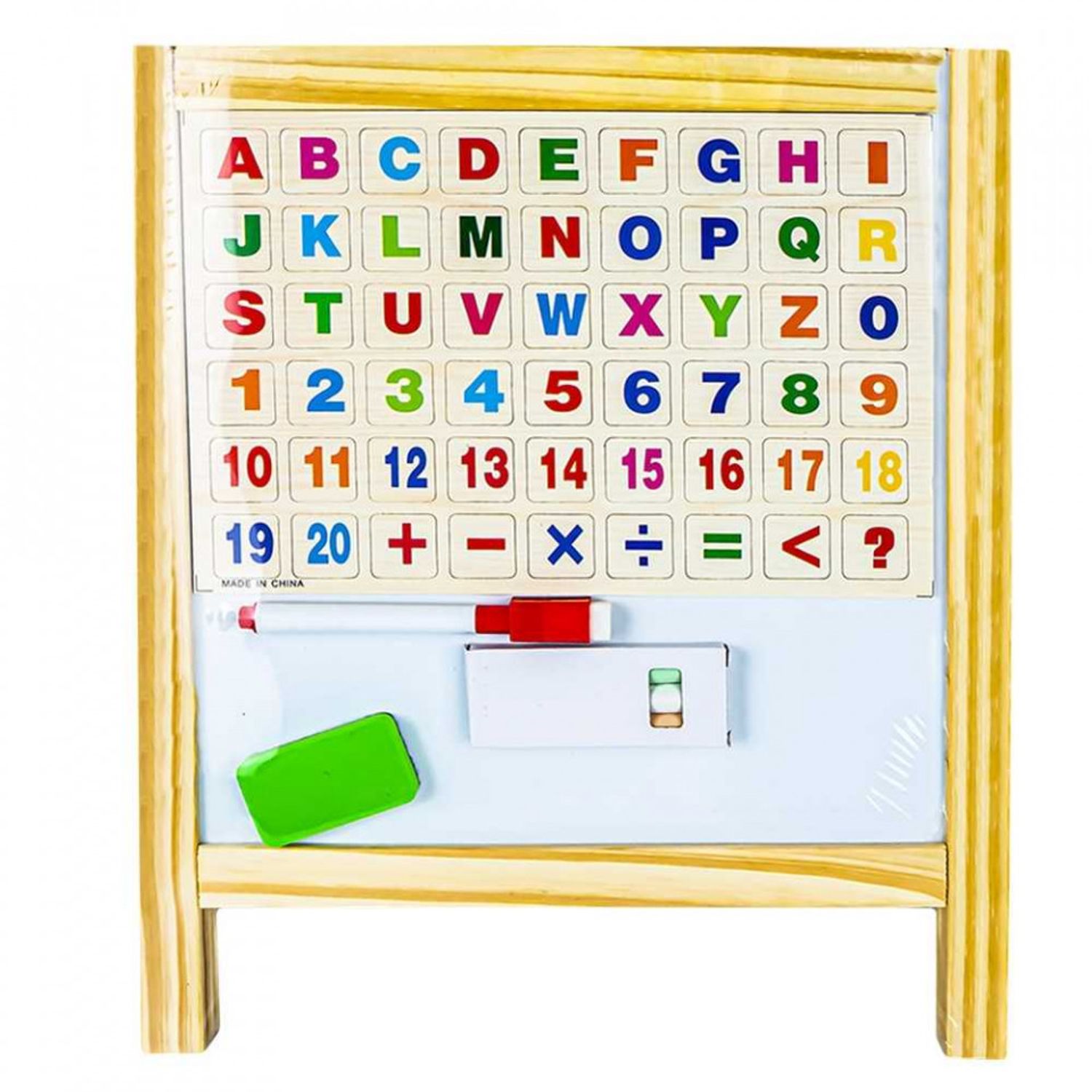 Tablita magnetica, din lemn + accesorii, 247A fotografia produsului