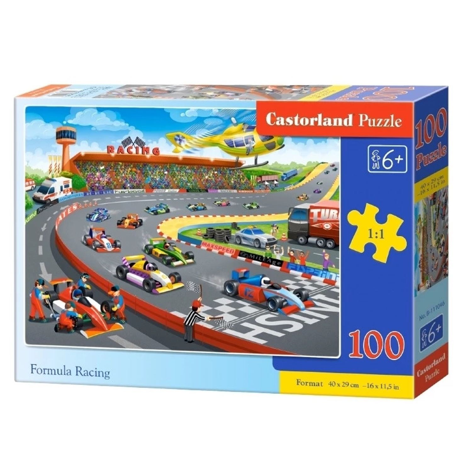 Puzzle 100 piese premium - Castorland fotografia produsului