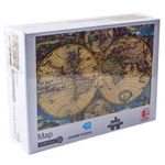 Puzzle carton mini, Harta, 1000 piese fotografia produsului