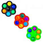 Jucarie senzoriala, antistres, tip spinner, 8x8x1 cm, 44571 fotografia produsului