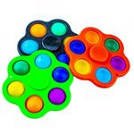 Jucarie senzoriala, antistres, tip spinner, 8x8x1 cm, 44571 fotografia produsului View 5 S