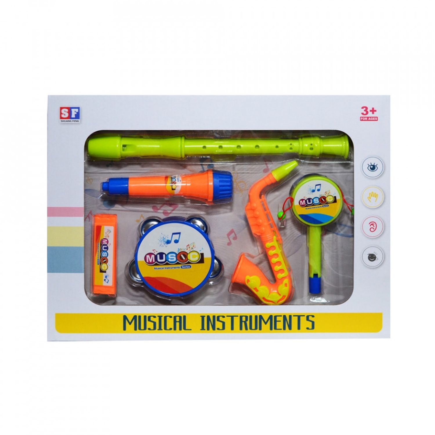 Instrumente muzicale, 6 buc/cutie fotografia produsului