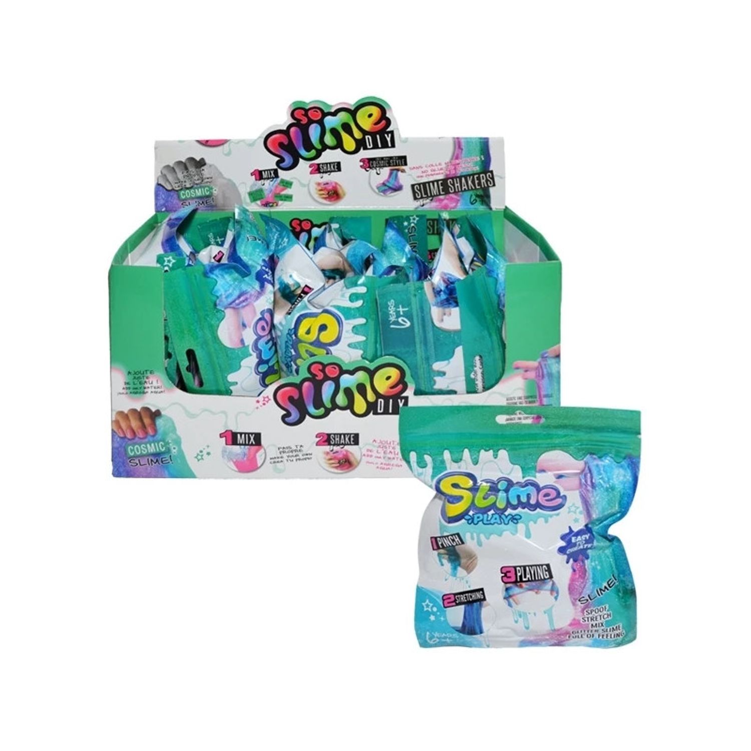 Slime - set creativ cu gelatina Cosmic fotografia produsului