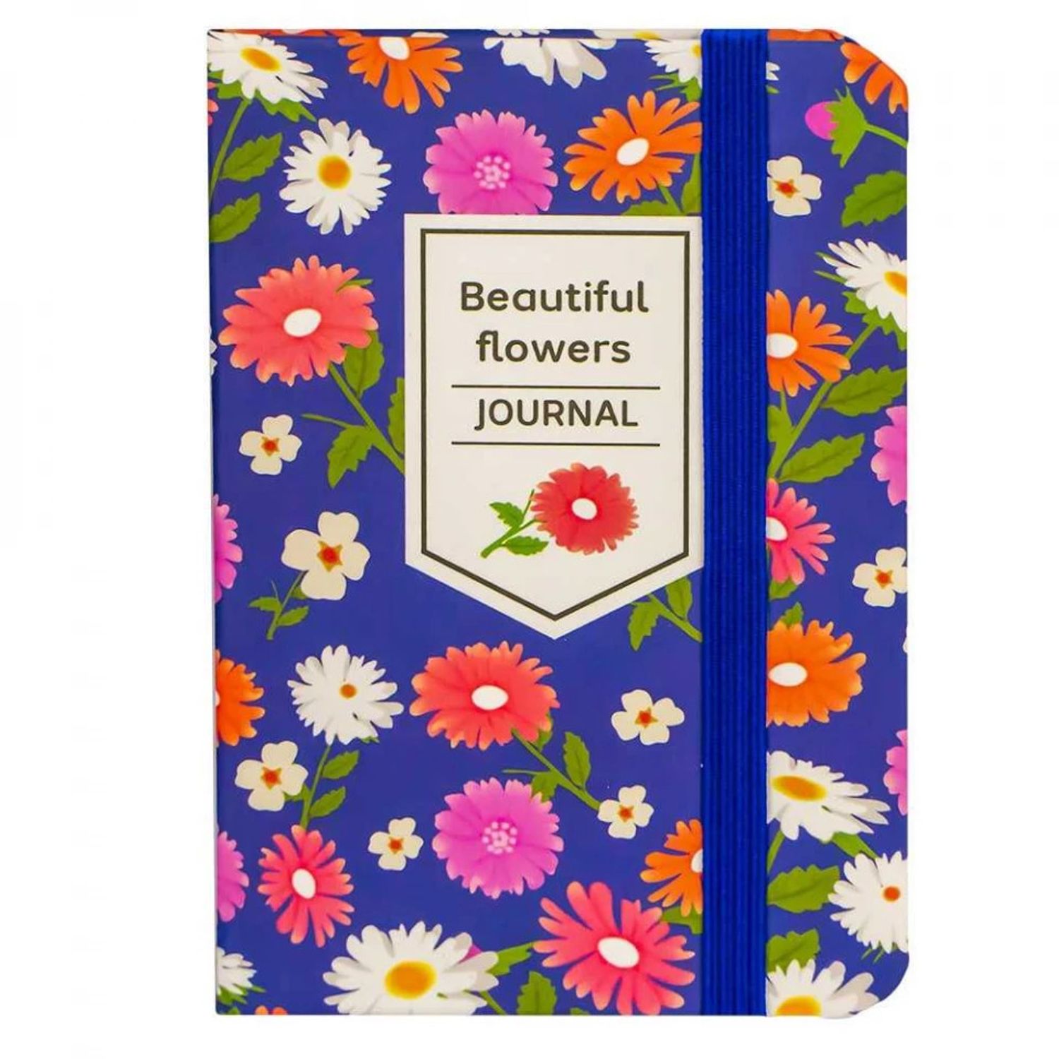 Notes A5 cu elastic, 80 file, Beautiful flowers fotografia produsului View 4 L