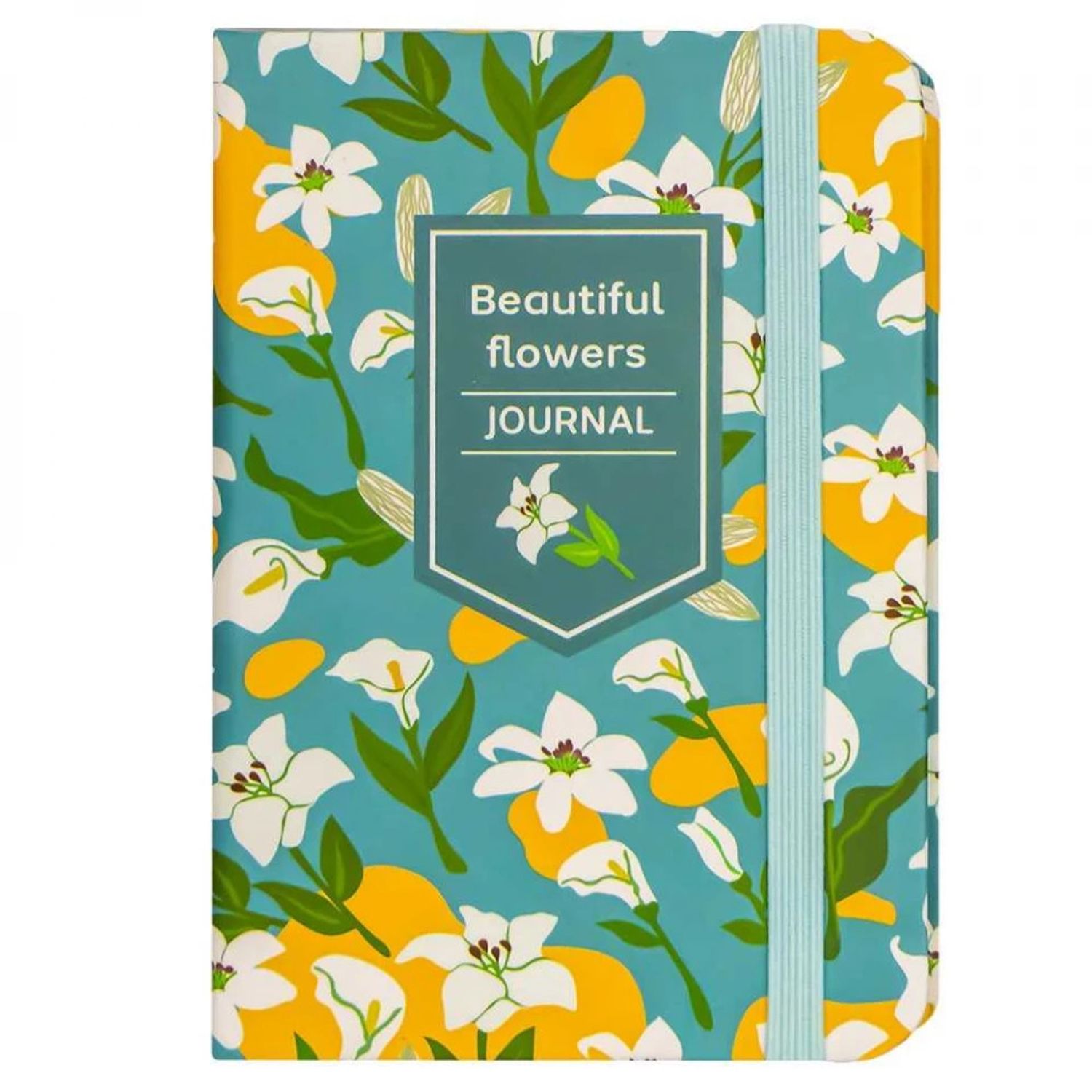 Notes A5 cu elastic, 80 file, Beautiful flowers fotografia produsului View 3 L