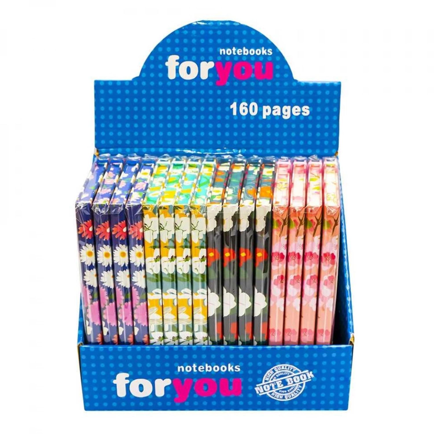 Notes A5 cu elastic, 80 file, Beautiful flowers fotografia produsului View 2 L