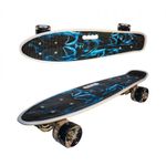 Placa skateboard cu roti silicon, led, M350-1YST fotografia produsului View 5 S