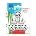 Magneti Panda, 6 buc/set - STARPAK fotografia produsului