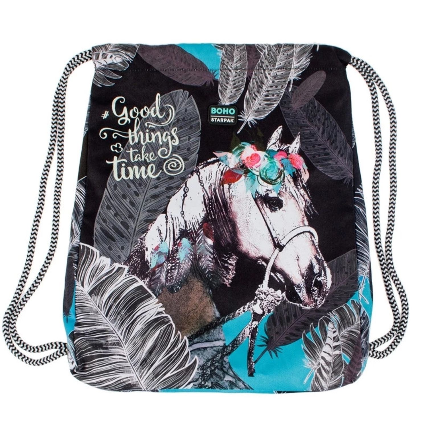 Sac sport Boho, 46x35,5 cm - STARPAK fotografia produsului