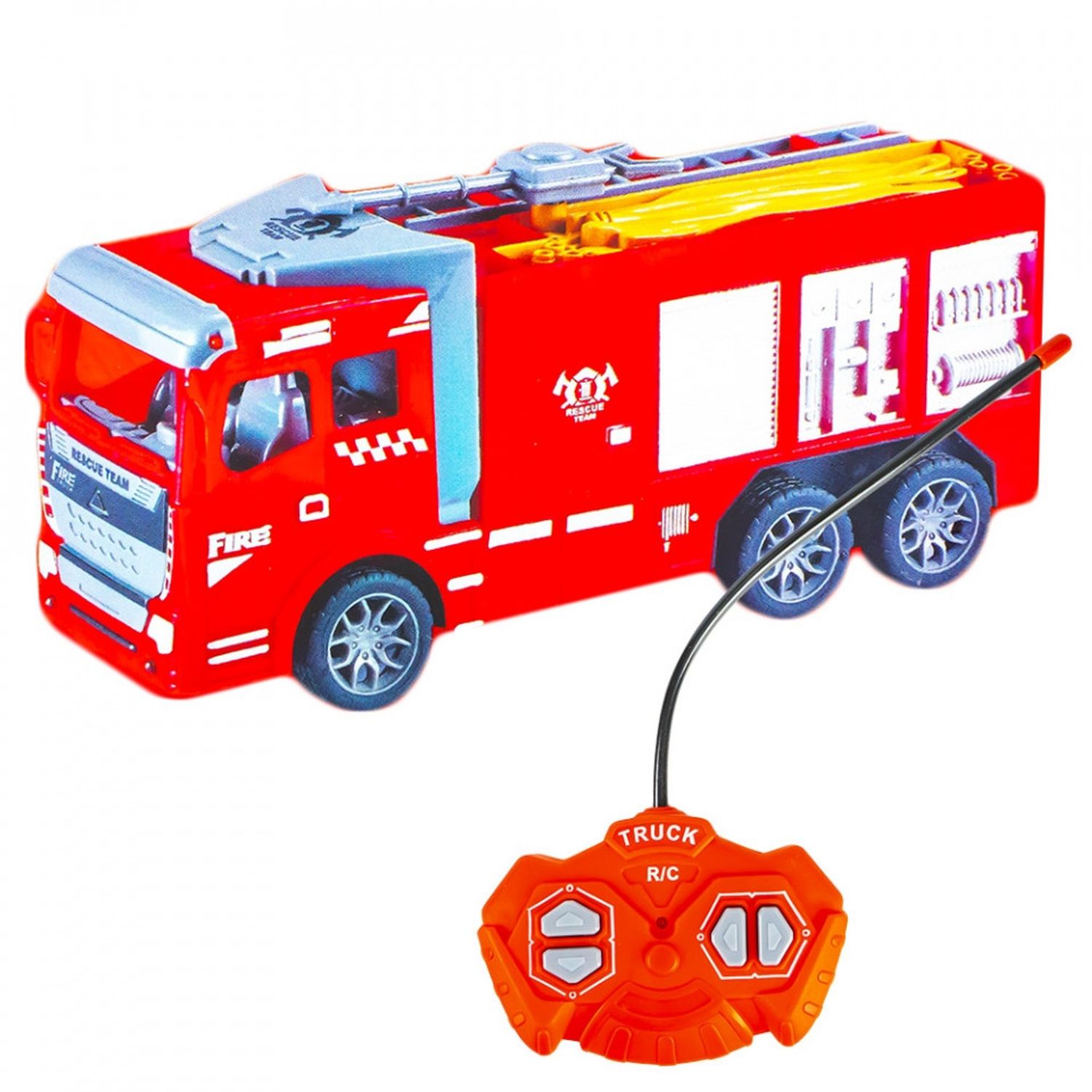 Camion RC, pompieri, 22x7,5x10 cm fotografia produsului