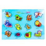 Puzzle din lemn, incastru, Insecte fotografia produsului