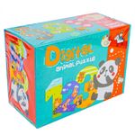 Puzzle din lemn, Cifre fotografia produsului View 2 S