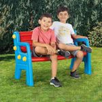 Bancuta, rosu+albastru, 67x109,5x50cm - Dolu fotografia produsului View 3 S