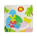 Puzzle lemn incastru, animale/insecte/vehicule fotografia produsului View 3 S