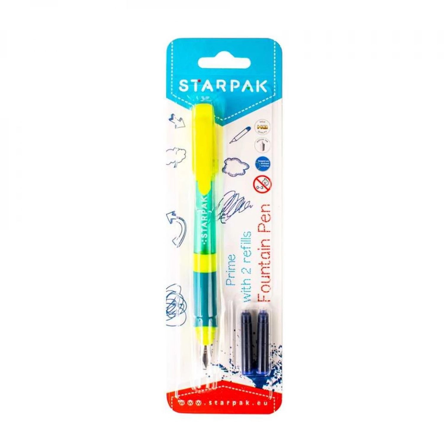 Stilou Prime ZM+2 rezerve/blister - STARPAK fotografia produsului