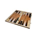 Joc 3 in 1: Sah, table, dame! Cutie lemn, 40x19cm fotografia produsului View 2 S