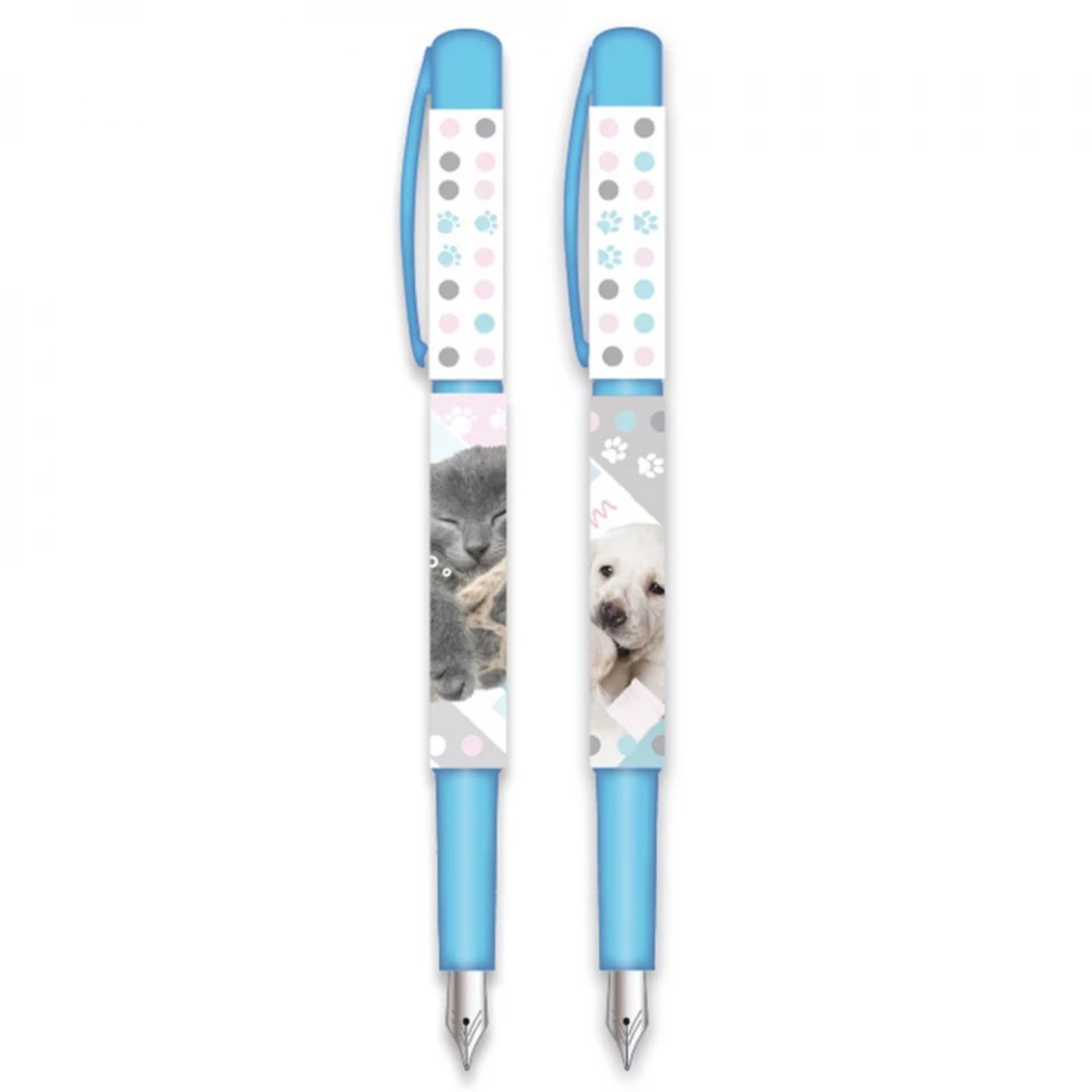 Stilou + 2 rezerve cerneala - Animals 10 buc/display - STARPAK fotografia produsului View 2 L